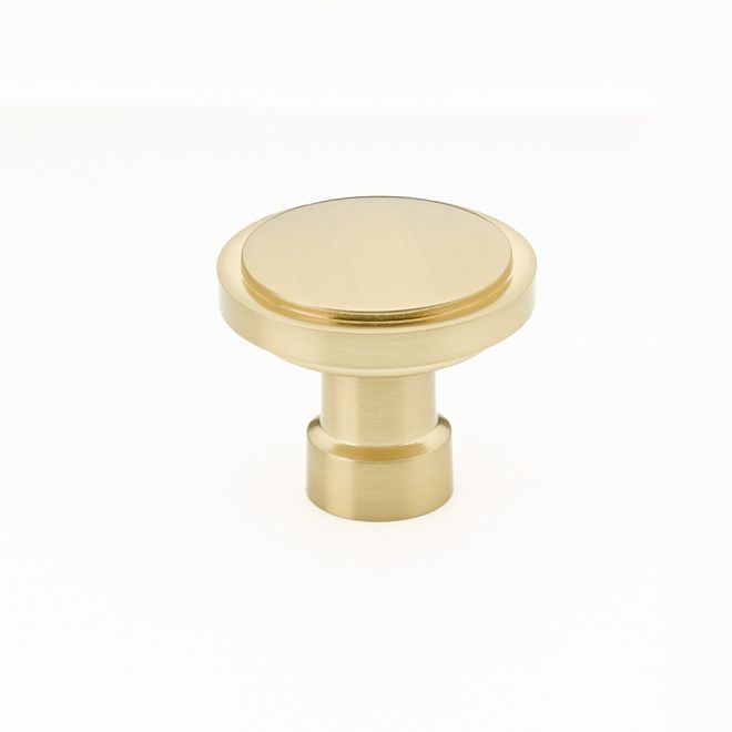 Emtek 86698US4 Haydon 1-3/4" Cabinet Knob Satin Brass Finish Main image
