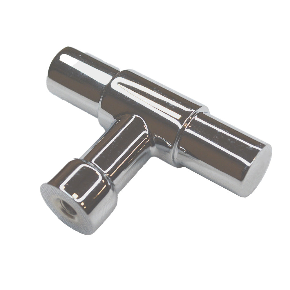 Emtek - Jasper 2" Finger Pull Cabinet Knob - Polished Chrome