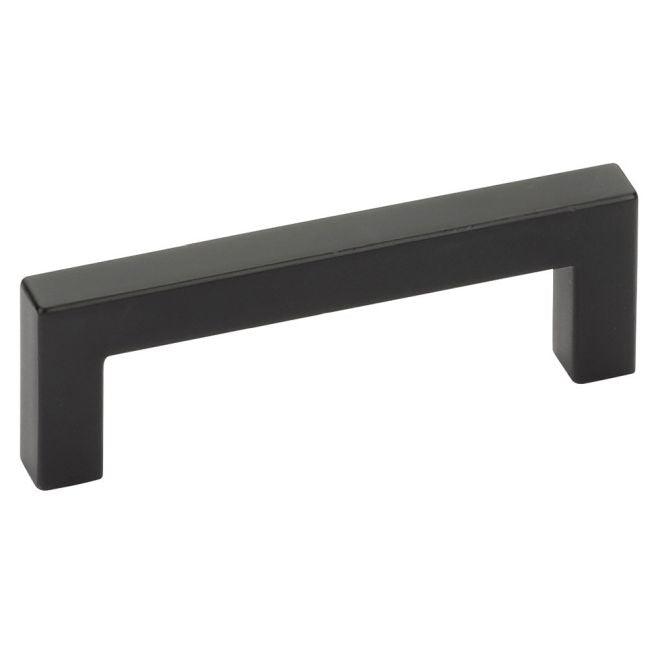 Emtek - Warwick Cabinet Pull with 3-1/2" Center to Center - Flat Black