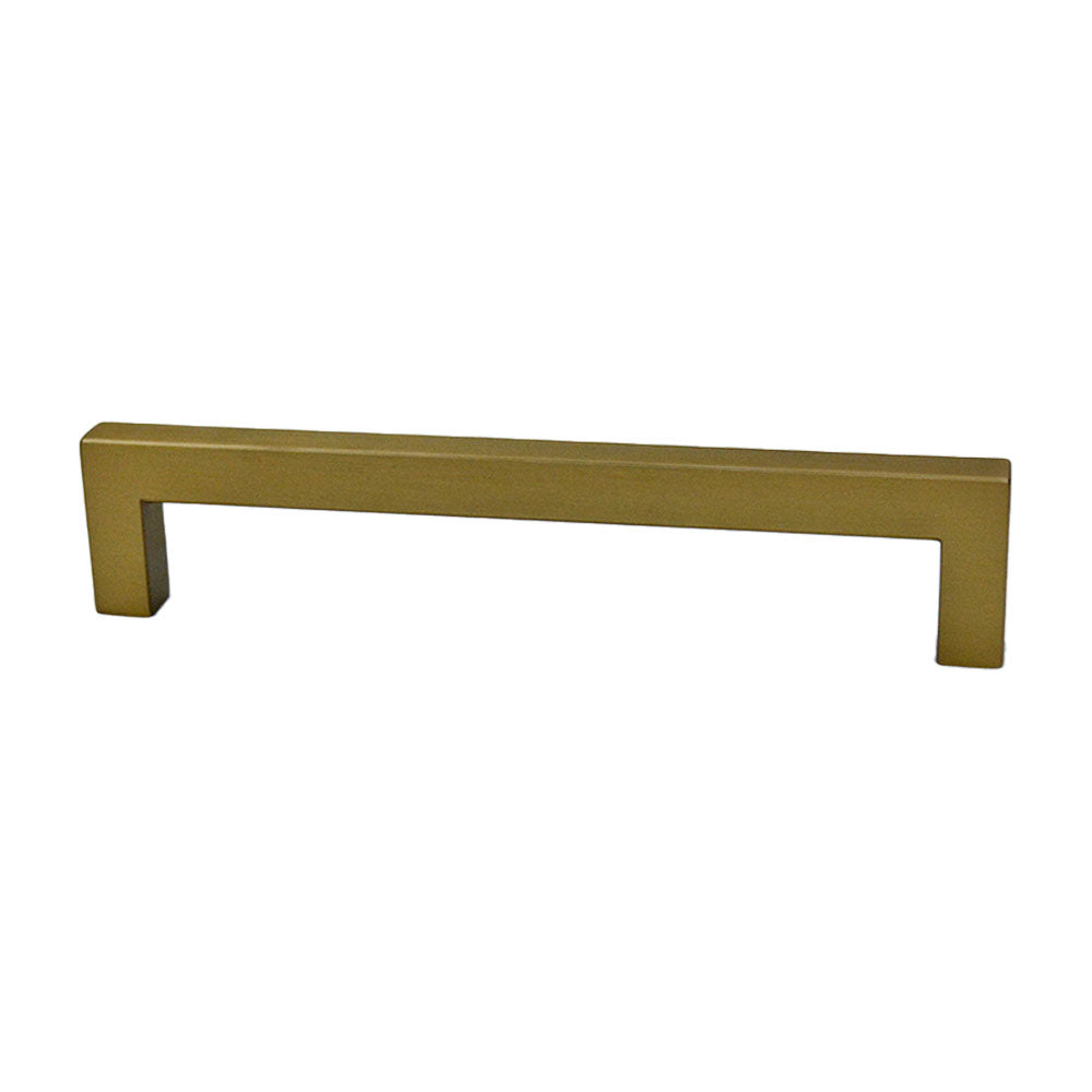 Emtek 86707US4 Warwick Cabinet Pull with 6" Center to Center Satin Brass Finish Main image