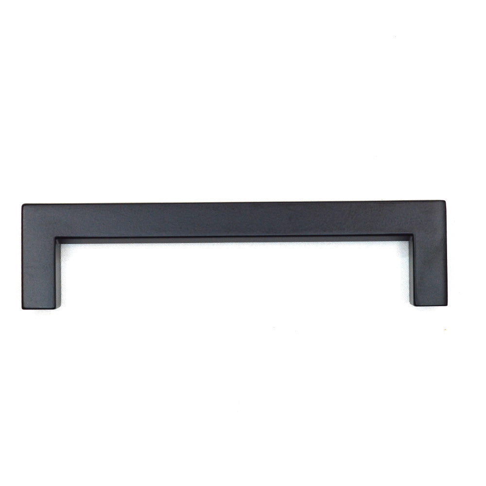 Emtek 86708US19 Warwick Cabinet Pull with 8" Center to Center Flat Black Finish Main image