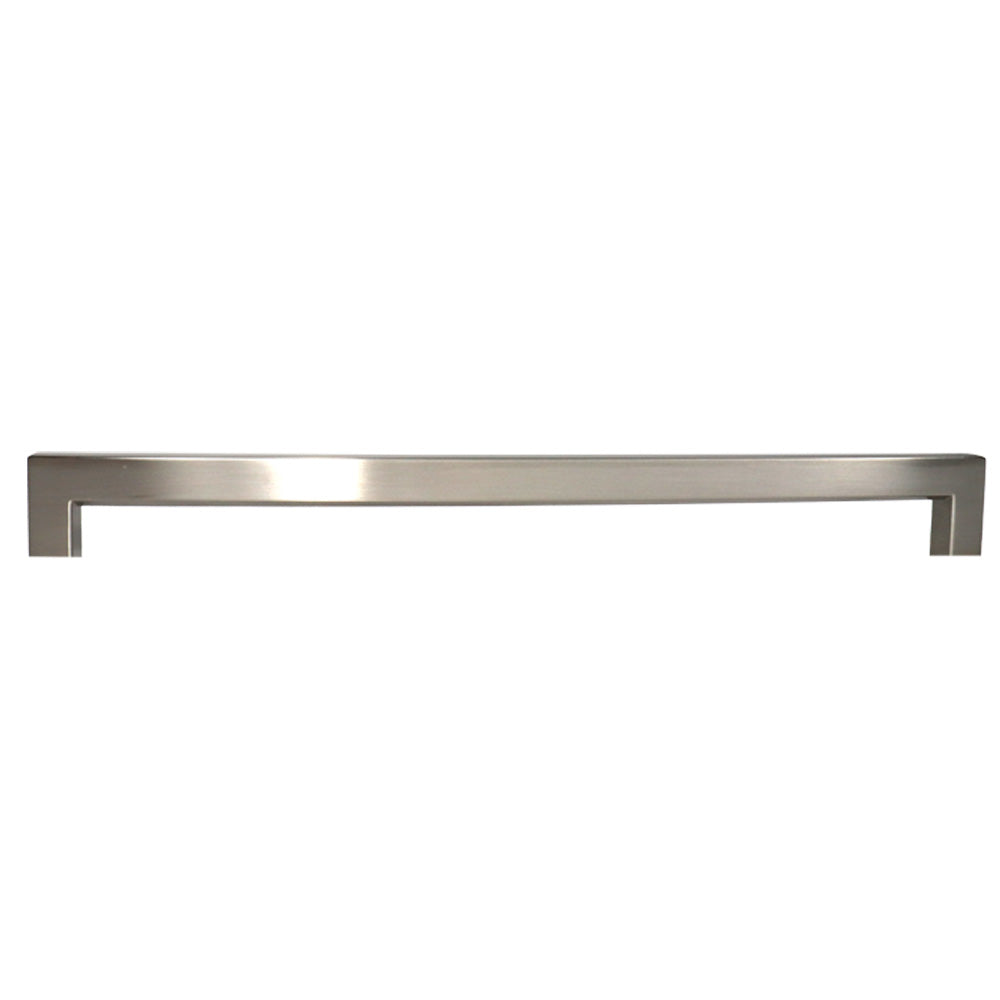 Emtek 86709US15 Warwick Cabinet Pull with 10" Center to Center Satin Nickel Finish Main image