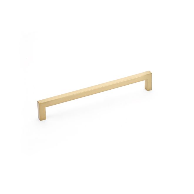 Emtek 86709US4 Warwick Cabinet Pull with 10" Center to Center Satin Brass Finish Main image