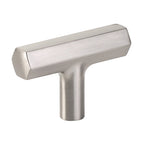 Emtek - Mod Hex T Cabinet Knob - Satin Nickel