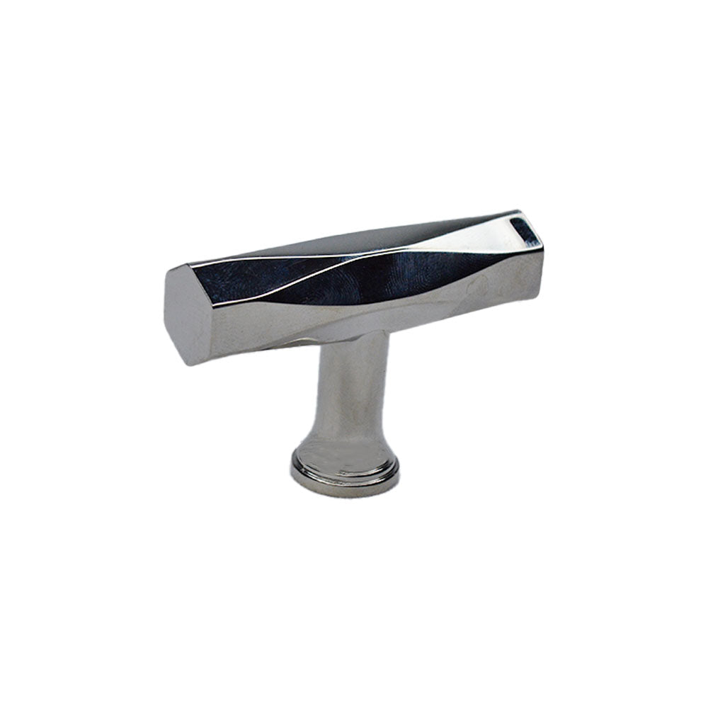 Emtek - Tribeca T Cabinet Knob - Polished Nickel Lifetime