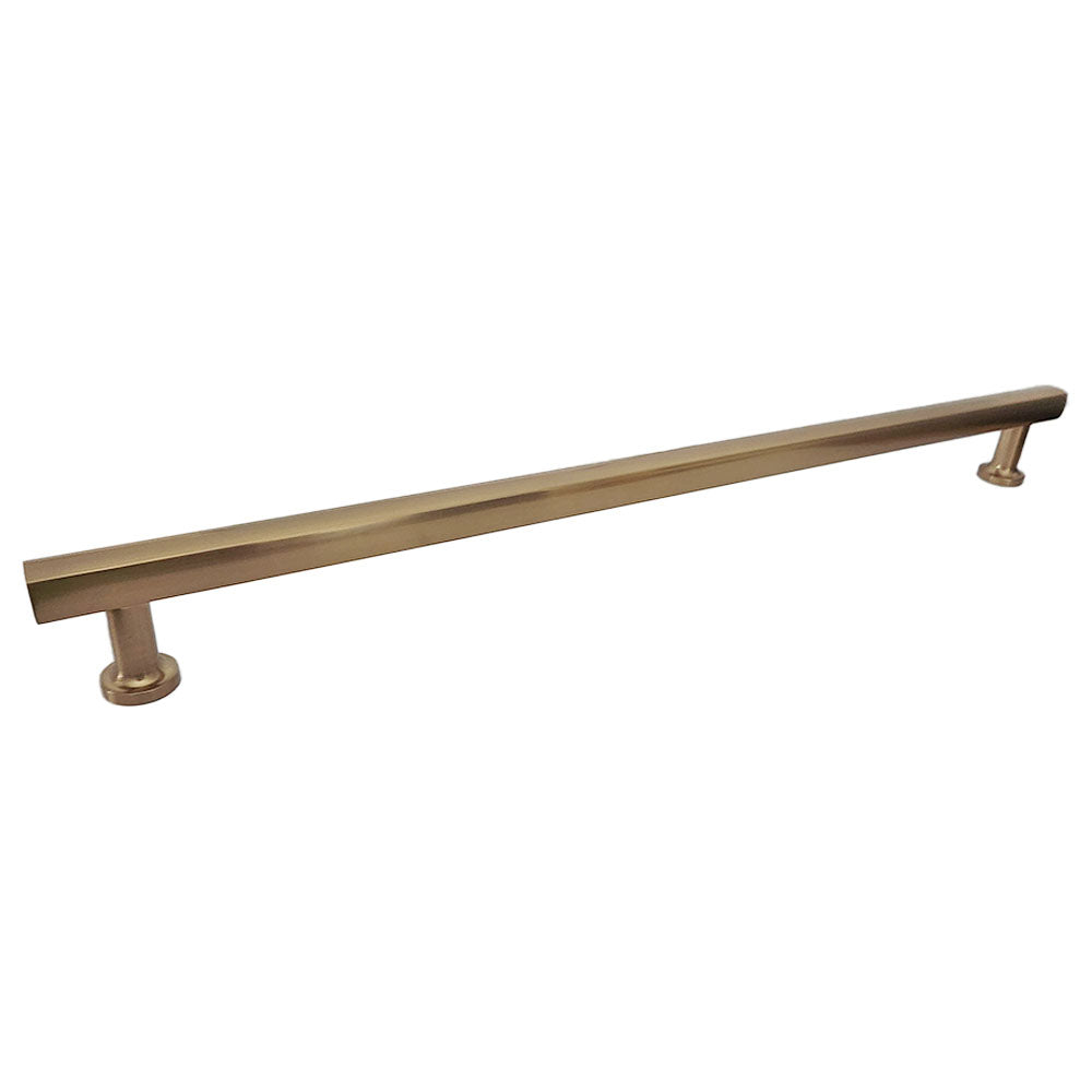 Emtek 87002US4 Freestone Appliance Pull with 18" Center to Center Satin Brass Finish Main image