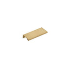 Emtek - Edge Cabinet Pull with 3" Center to Center - Satin Brass