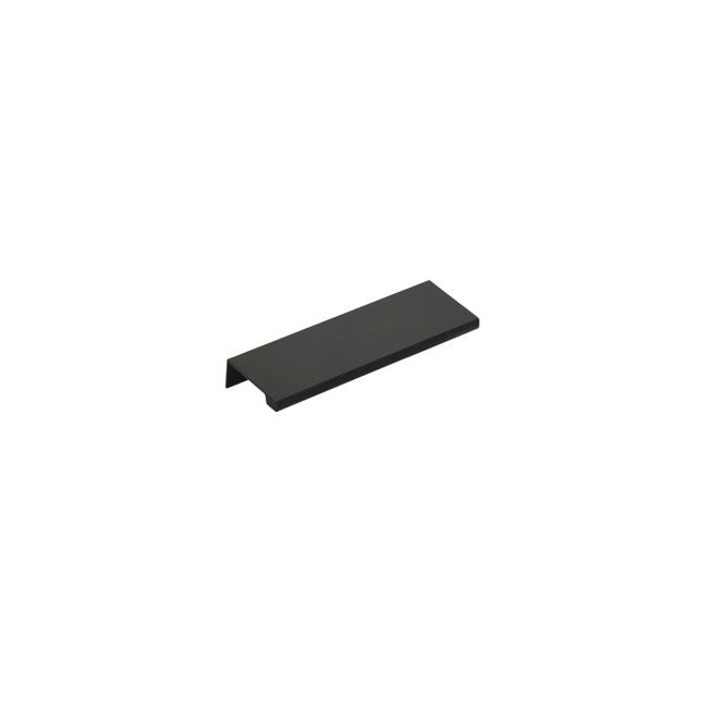 Emtek - Edge Cabinet Pull with 4" Center to Center - Flat Black