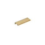 Emtek - Edge Cabinet Pull with 4" Center to Center - Satin Brass