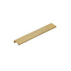 Emtek - Edge Cabinet Pull with 10" Center to Center - Satin Brass