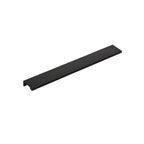 Emtek - Edge Cabinet Pull with 12" Center to Center - Flat Black