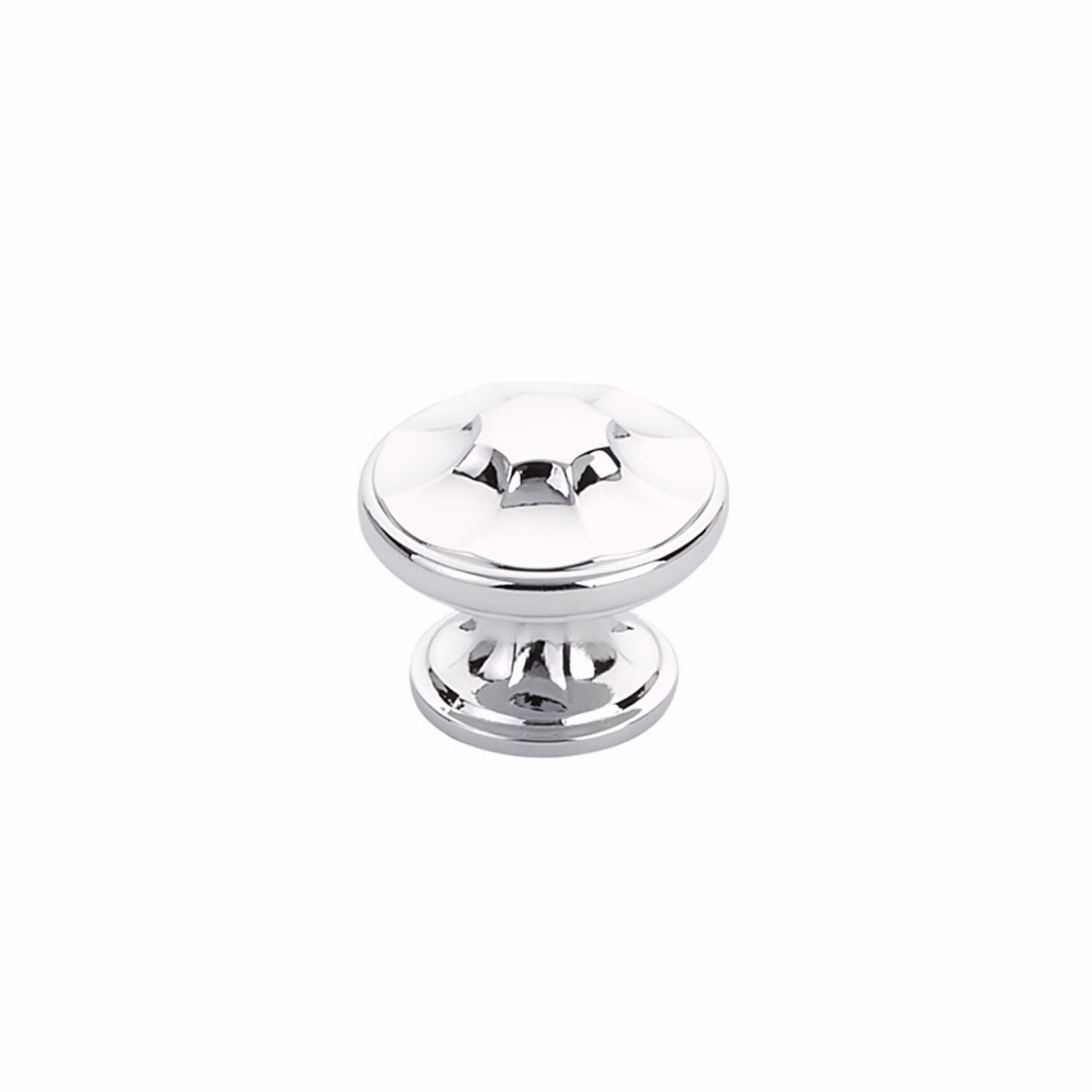 Schaub 876-26 1-3/8" Empire Cabinet Knob Polished Chrome Finish Main image