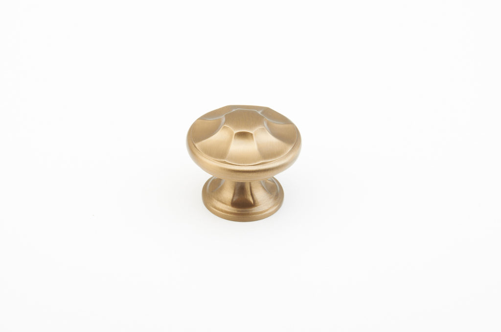 Schaub 876 Empire Cabinet Knob - Brushed Bronze