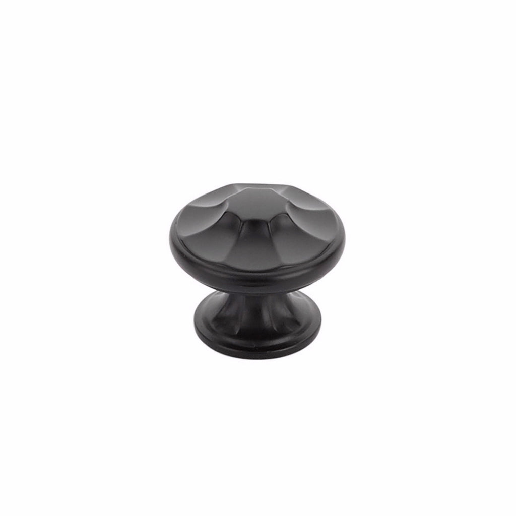 Schaub 876 Empire Cabinet Knob - Matte Black