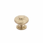 Schaub 876 Empire Cabinet Knob - Signature Satin Brass