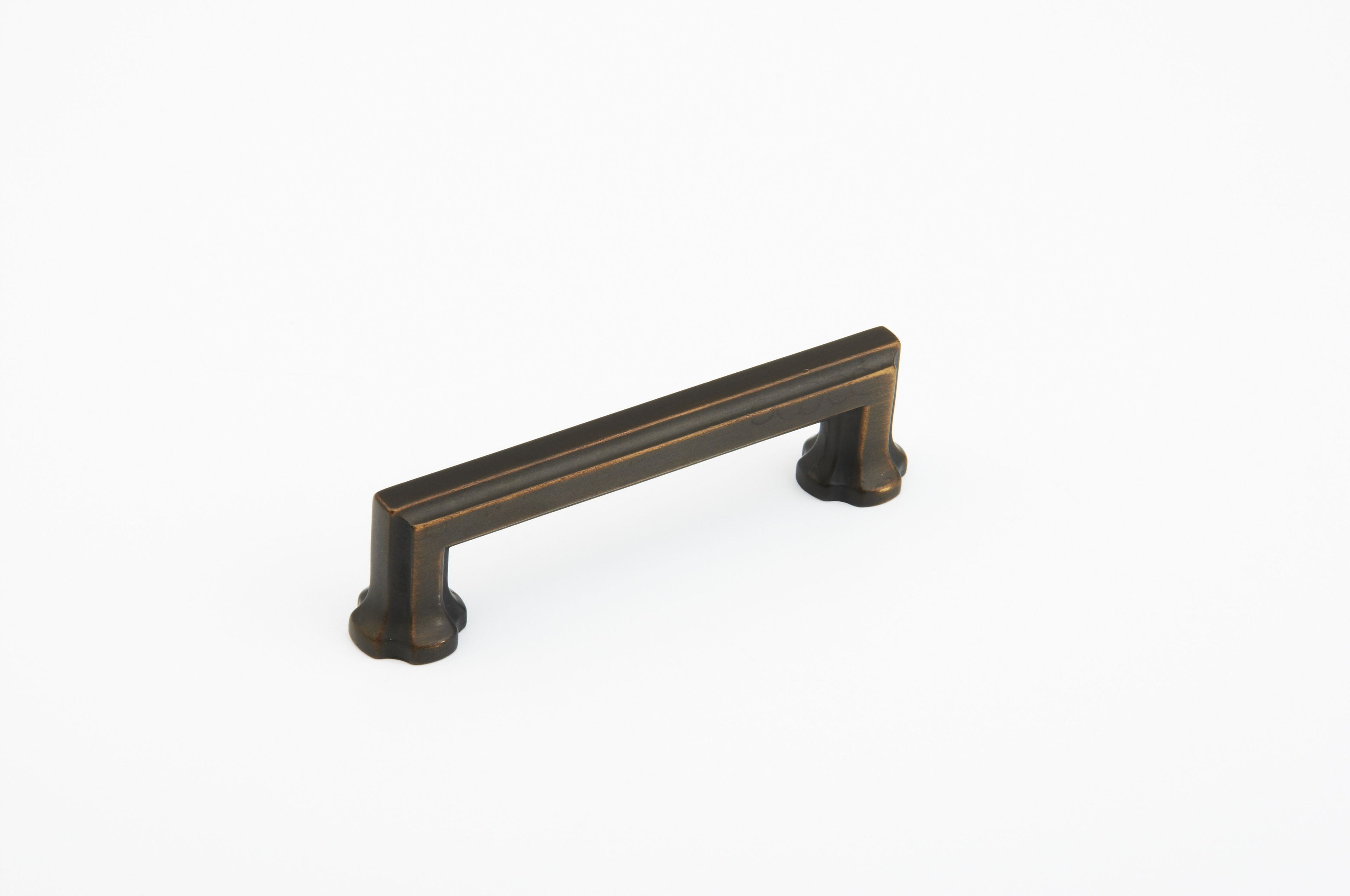 Schaub 877-ABZ 4" Center to Center Empire Cabinet Pull Ancient Bronze Finish