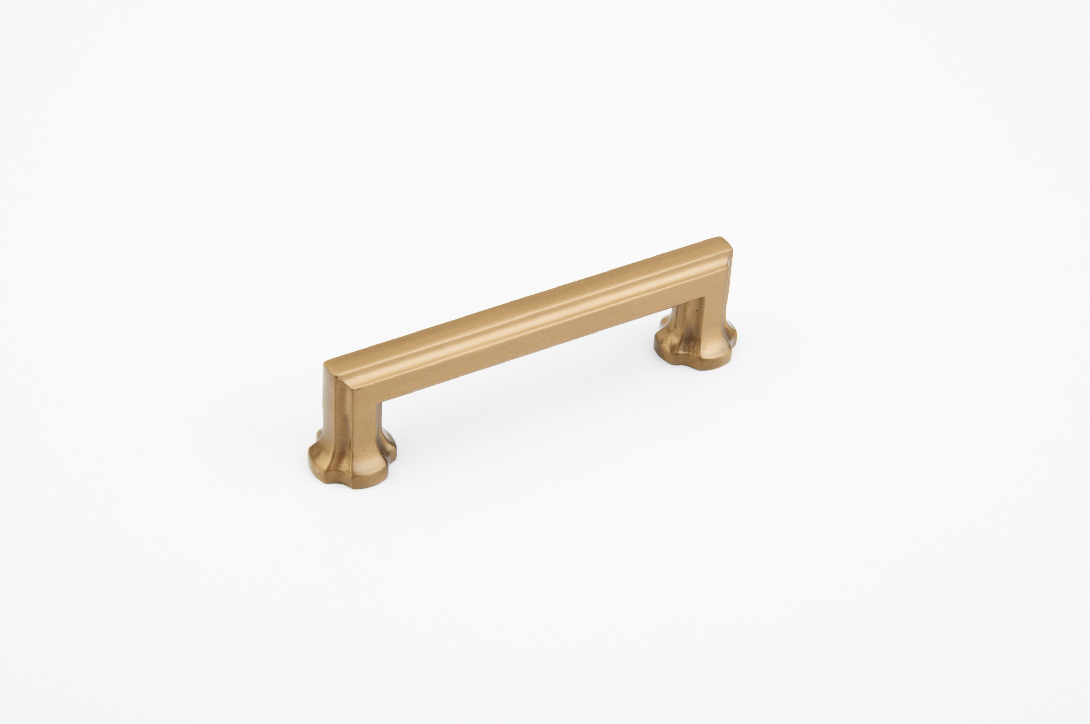 Schaub 877-BBZ 4" Center to Center Empire Cabinet Pull Brushed Bronze Finish Main image