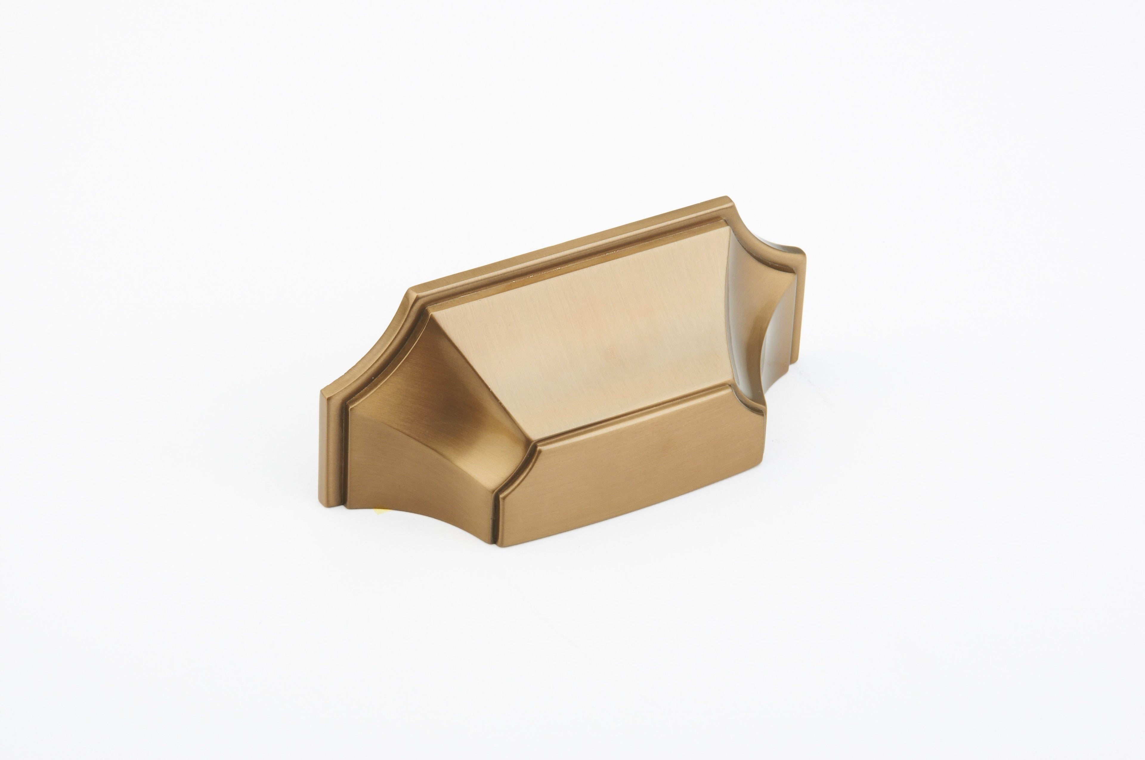 Schaub 878-BBZ 3" Center to Center Empire Cup Pull Brushed Bronze Finish