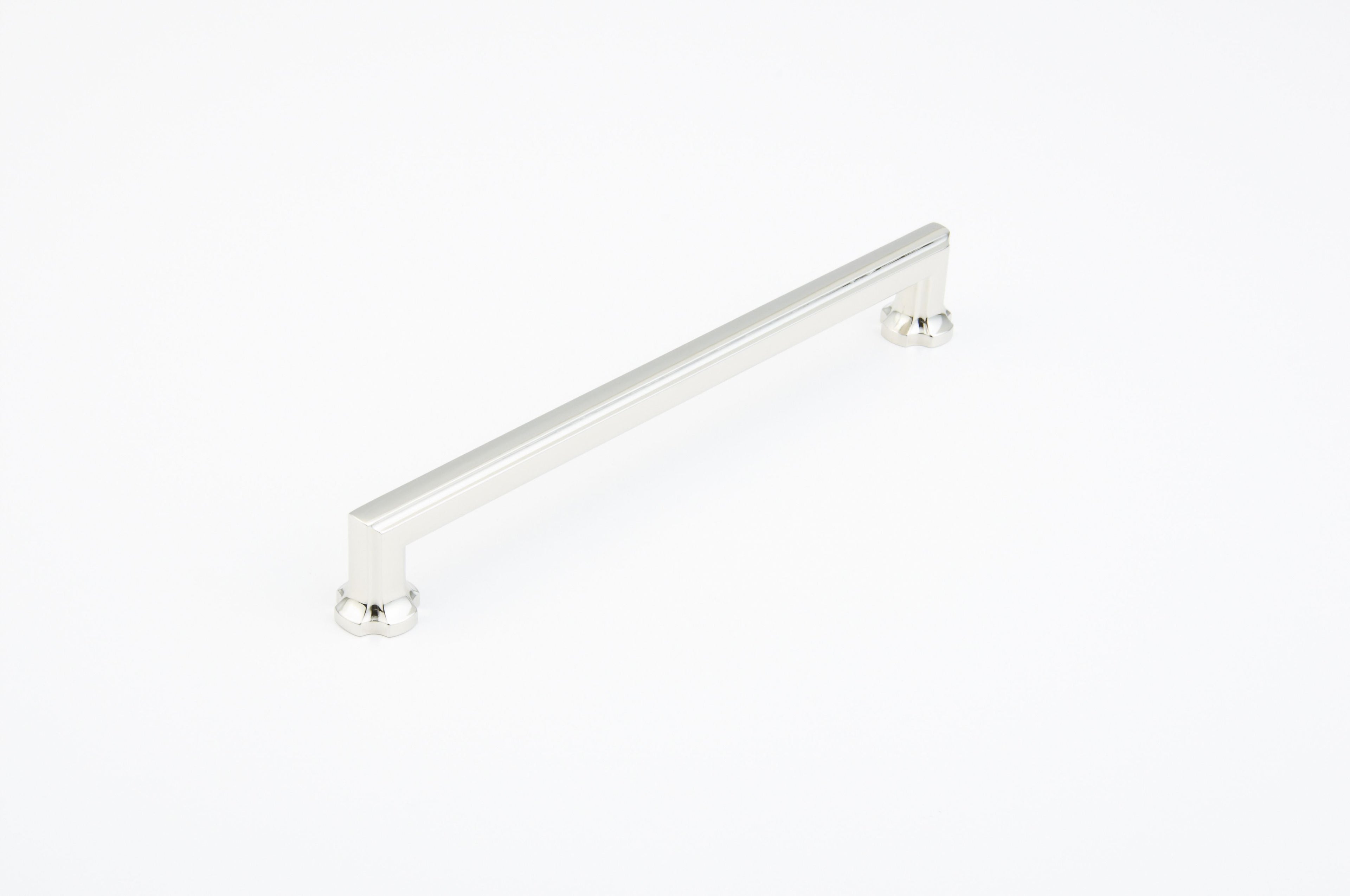 Schaub 879-PN 8" Center to Center Empire Cabinet Pull Polished Nickel Finish