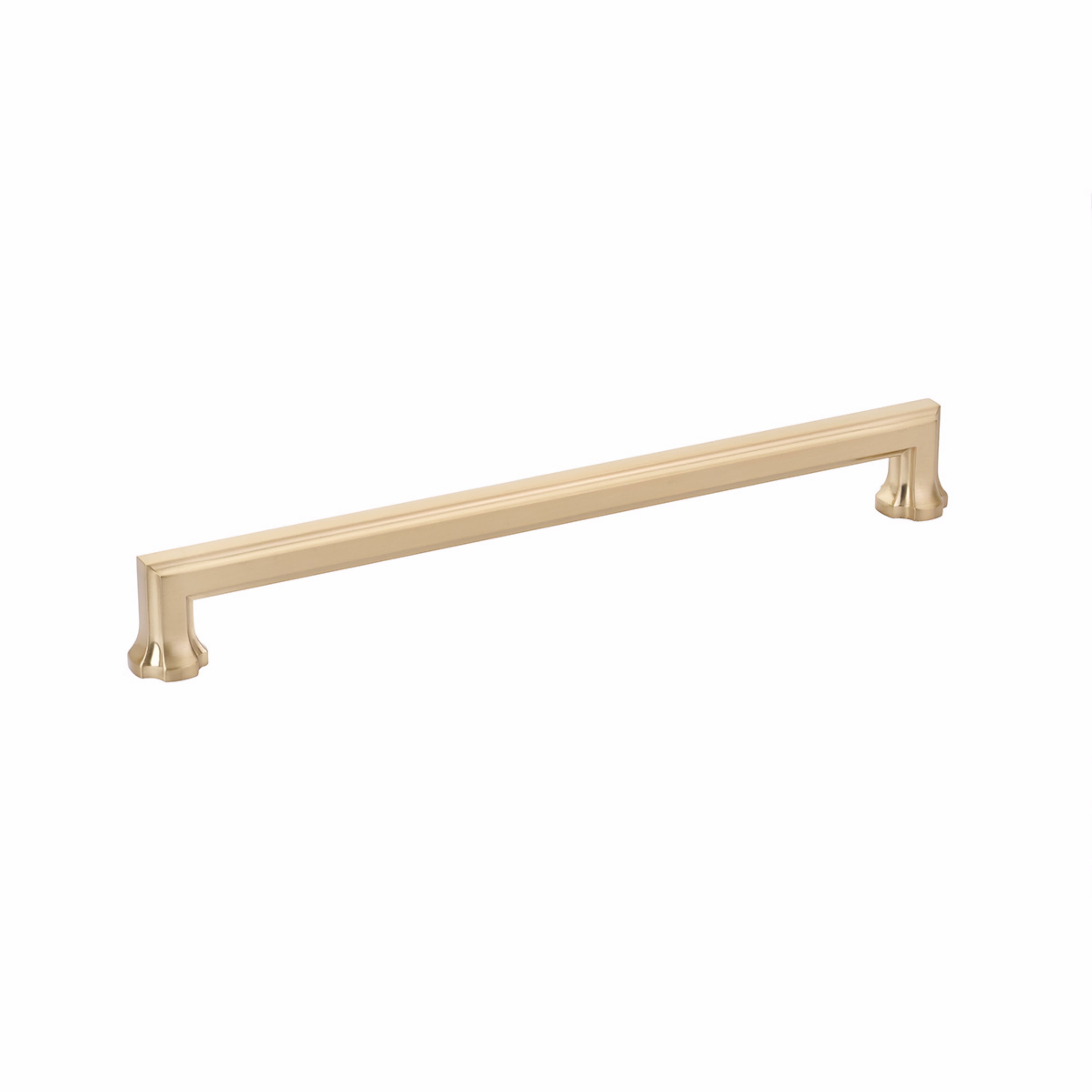 Schaub 880-SSB 12" Center to Center Empire Appliance Pull Signature Satin Brass Finish