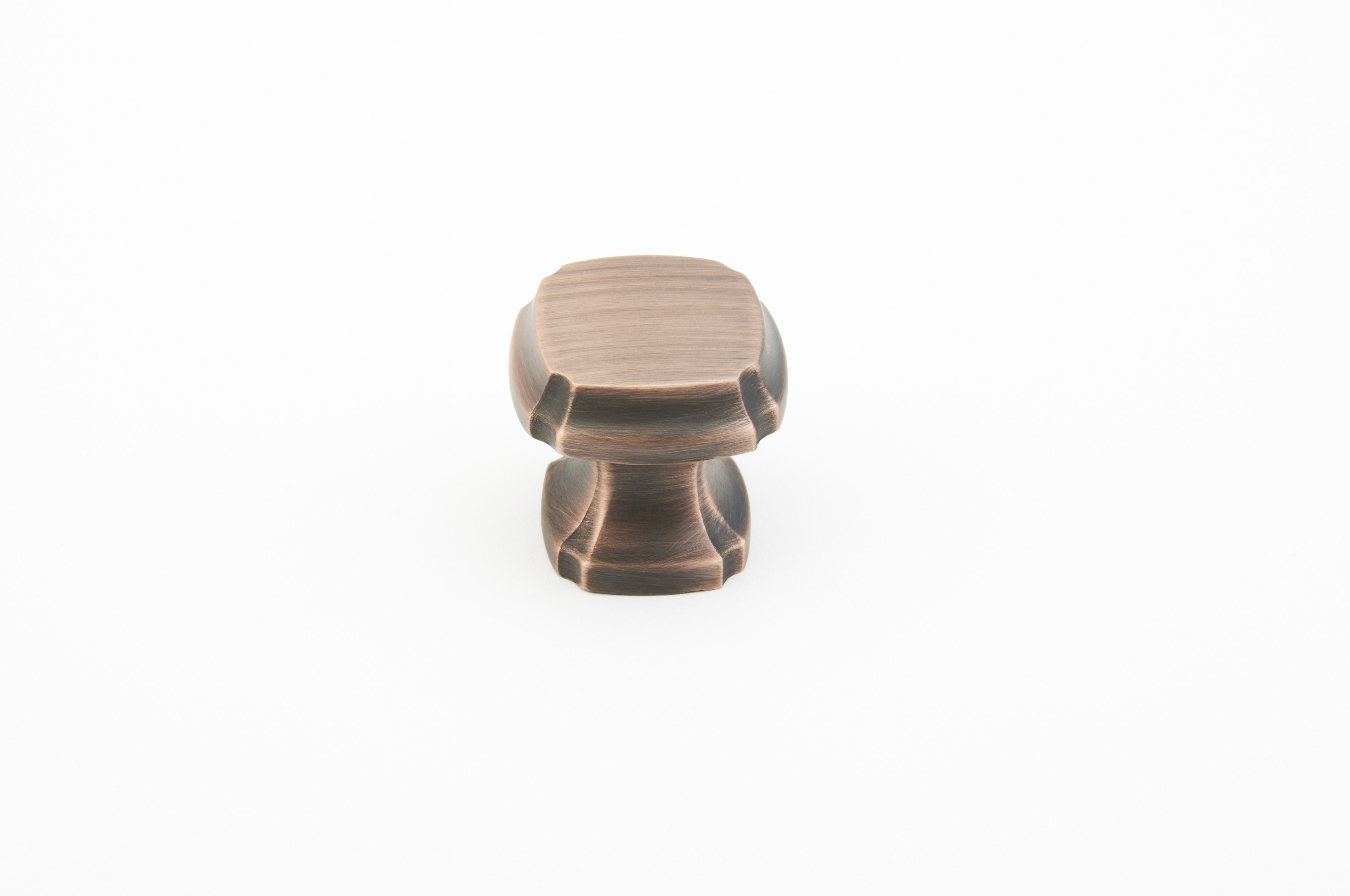 Schaub 882 - 1-3/8" Empire Square Cabinet Knob Secondary image