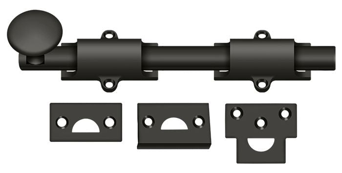 Deltana - 8" Surface Bolt; Heavy Duty Secondary image