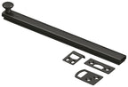 Deltana - 8" Surface Bolt; Concealed Screw; Heavy Duty - Oil Rubbed Bronze