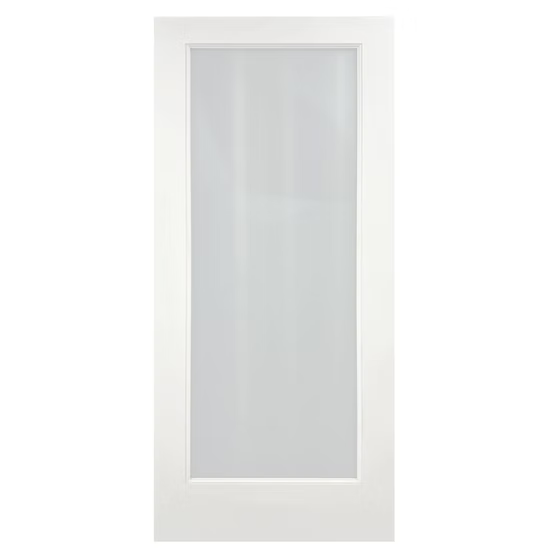 1 Lite Prime Frosted Glass French Door Main image