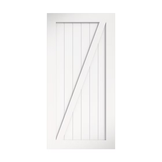Z-Design Primed Barn Door