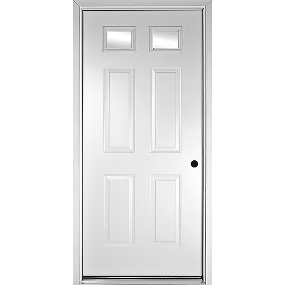 2 Lite White Steel Door Main image