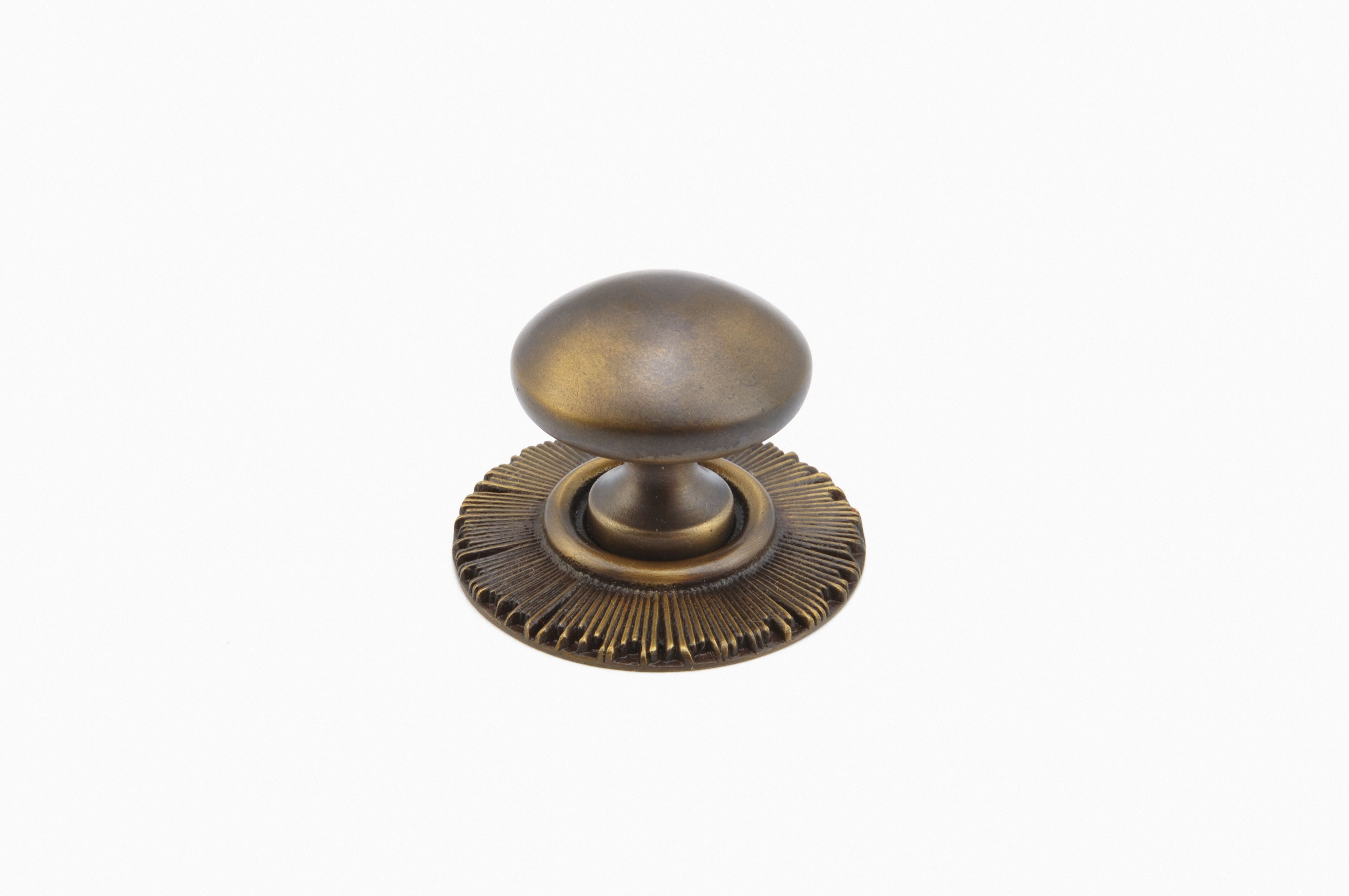Schaub 970-ED 1-1/4" Sunburst Cabinet Knob Estate Dover Finish Main image