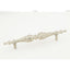 Schaub 995-WB 5" Center to Center Symphony Cantata Cabinet Pull White Brass Finish