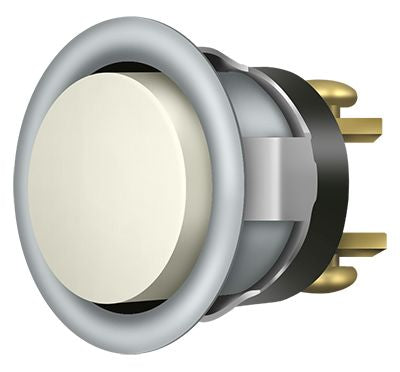Deltana - Replacement Bell Button - Satin Chrome