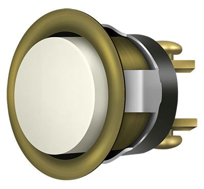 Deltana BBC20-REPLU5 Replacement Bell Button; Antique Brass Finish Main image