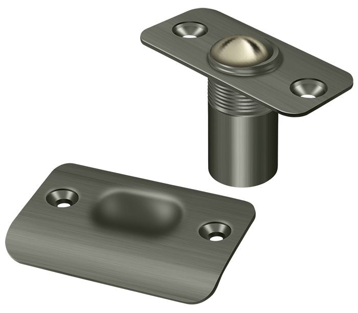 Deltana - Ball Catch; Round Corners - Antique Nickel