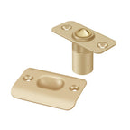Deltana - Ball Catch; Round Corners - Satin Brass