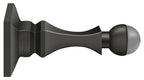 Deltana - 3-1/2" Baseboard Door Bumper; Solid Brass - Oil Rubbed Bronze