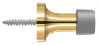 Deltana - 1-3/8" Baseboard Door Bumper; Solid Brass - Lifetime Brass