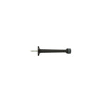 Deltana - 4" Baseboard Door Bumper; Solid Brass - Oil Rubbed Bronze