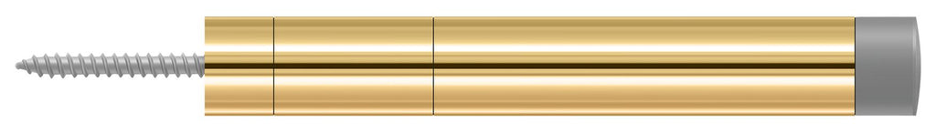 Deltana - Extension Baseboard Door Bumper; Solid Brass - Lifetime Brass