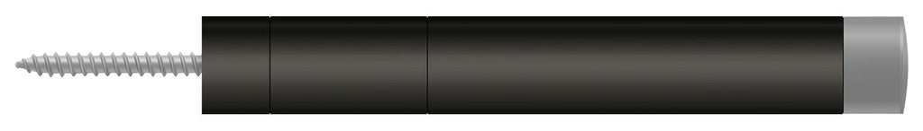 Deltana - Extension Baseboard Door Bumper; Solid Brass - Oil Rubbed Bronze