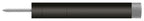 Deltana - Extension Baseboard Door Bumper; Solid Brass - Oil Rubbed Bronze
