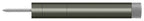 Deltana - Extension Baseboard Door Bumper; Solid Brass - Antique Nickel