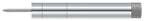 Deltana - Extension Baseboard Door Bumper; Solid Brass - Bright Chrome
