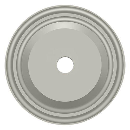Deltana - Base Plate for Knobs; 1-1/2" Diameter - Satin Nickel
