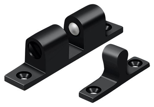 Deltana - Ball Tension Catch 2-3/10" x 2/5" - Black