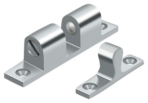 Deltana - Ball Tension Catch 2-3/10" x 2/5" - Bright Chrome