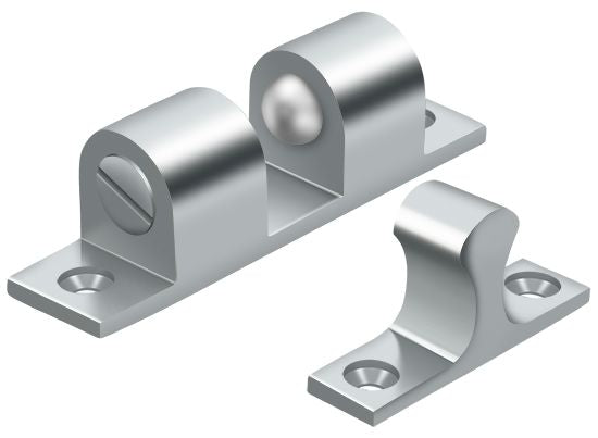 Deltana - Ball Tension Catch 3" x 3/4" - Bright Chrome