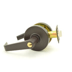 Dexter Commercial - Entry / Office Grade 1 Regular Lever Clutching Cylindrical Lock with C Keyway; 2-3/4" Backset with 1-1/8" Face; and ANSI Strike - Oil Rubbed Bronze