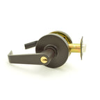Dexter Commercial - Storeroom Grade 1 Regular Lever Clutching Cylindrical Lock with C Keyway; 2-3/4" Backset with 1-1/8" Face; and ANSI Strike - Oil Rubbed Bronze
